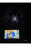 Dragon Ball Goku Super Saiyan Gölge Lambası - Gece Lambası - Anime