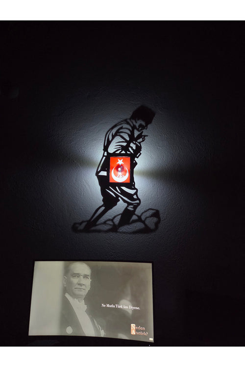 Atatürk Gölge Lambası - Mustafa Kemal Atatürk Gece Lambası