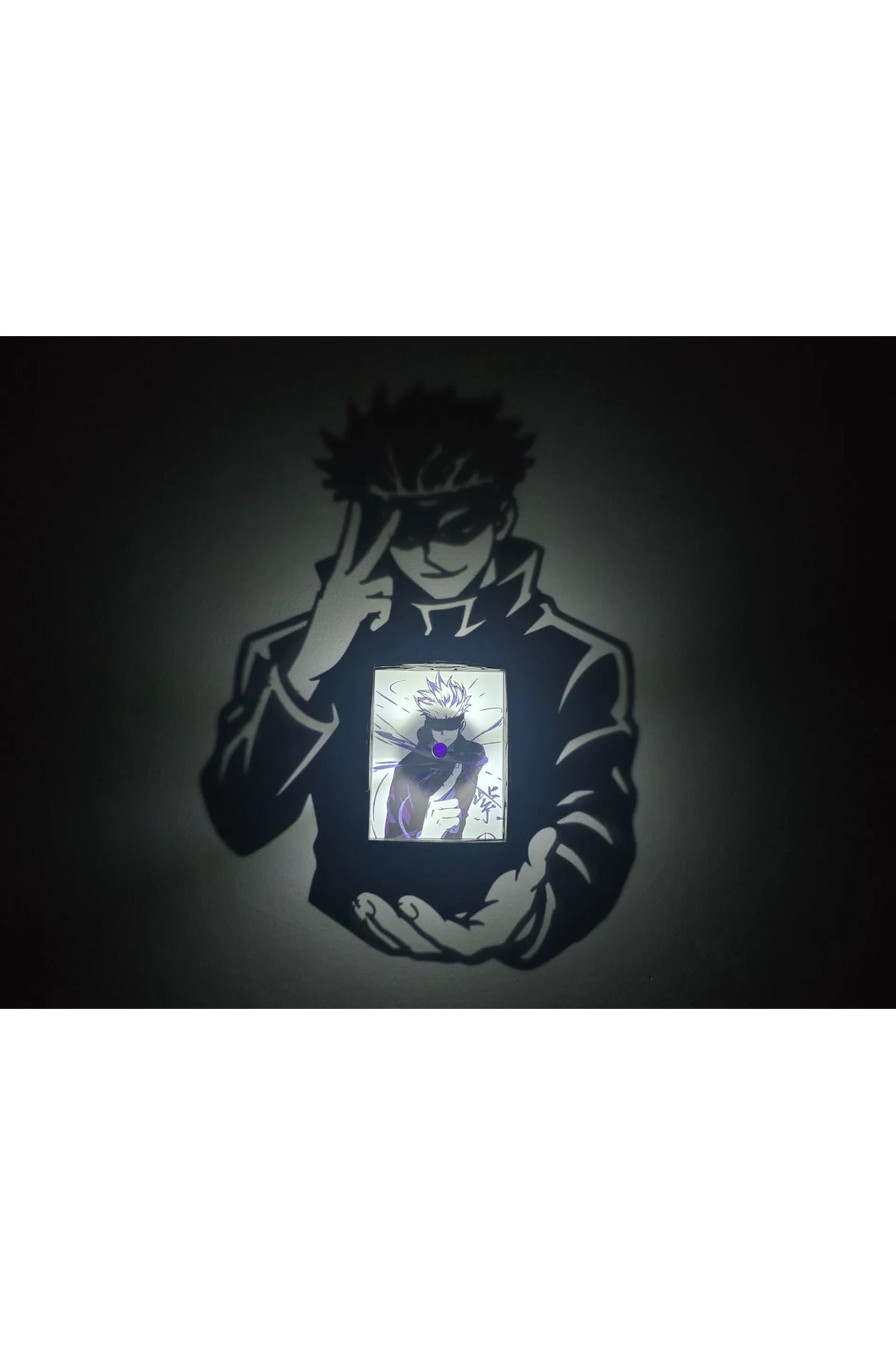 Satoru Gojo Gölge Lambası - Jujutsu Kaisen Gece Lambası - Anime